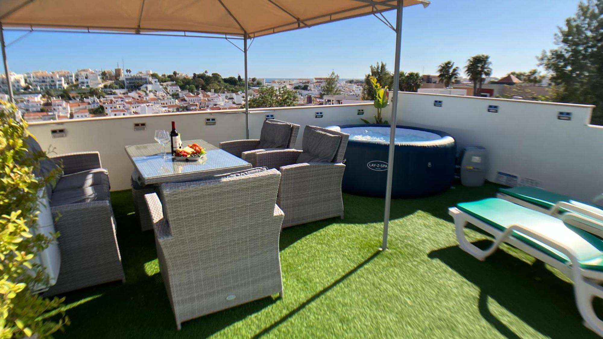 Apartment Beta - 2 Bedrooms, Private Rooftop Patio With Hot Tub, Bbq And View Ferragudo  Luaran gambar